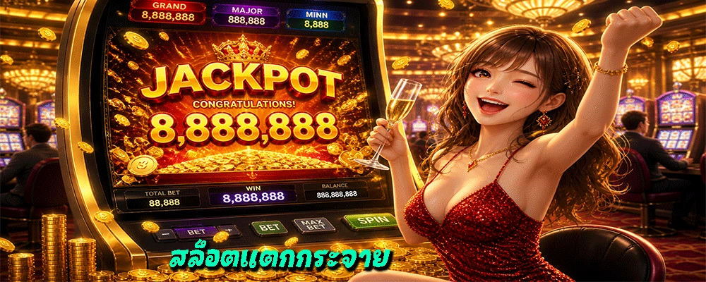สล็อตแตกกระจาย
